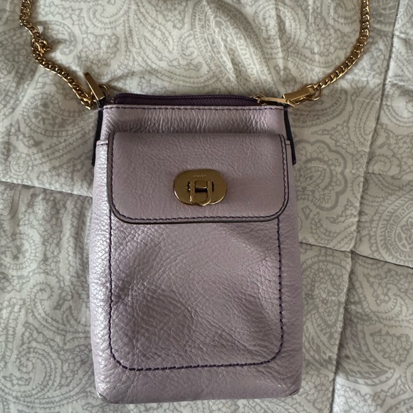 Fossil Handbags - Lavender Leather Crossbody Bag